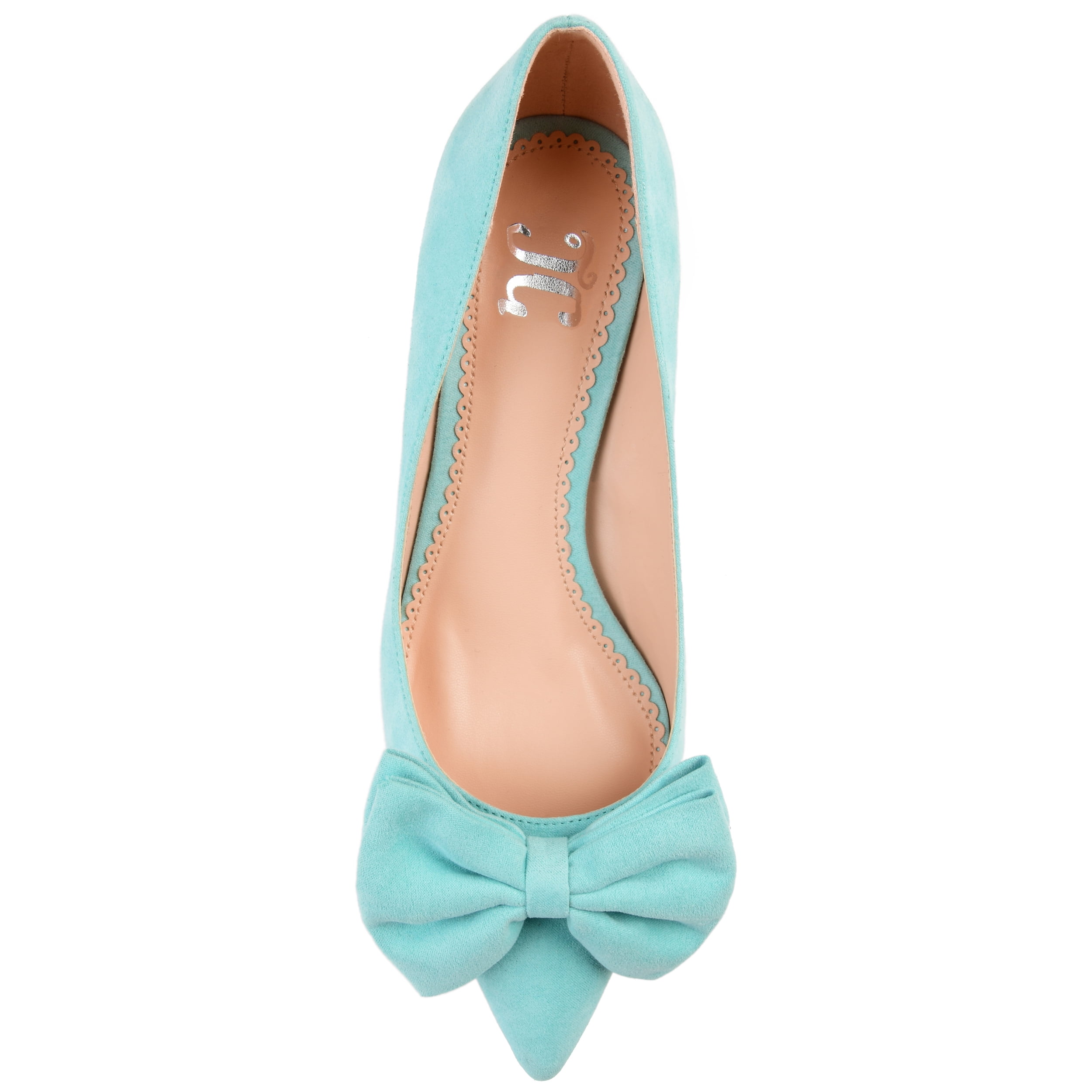 Journee Womens Orana Pointed Toe Kitten Heel Pumps, Widths Available