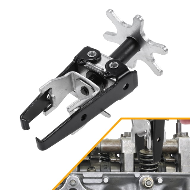 Unique Bargains Overhead Spring Compressor Tool Alloy Steel Valve Spring Compressor for Valve Spring Installation & Removal for Vehicle Installation And Removal