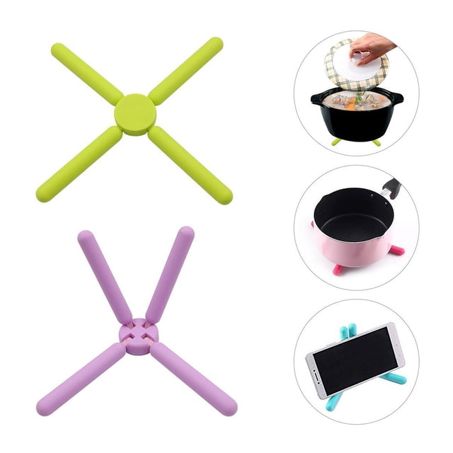 GAXIRE Silicona Verde Tapete Para Multifuncional Con Soporte Para Teléfono Flexible Y Plegable