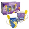 thumbnail image 1 of Set de 2 Tazas Ambient 21 Porcelana con Cuchara Diseño Intensamente 2 Capacidad 310 ML, 1 of 7