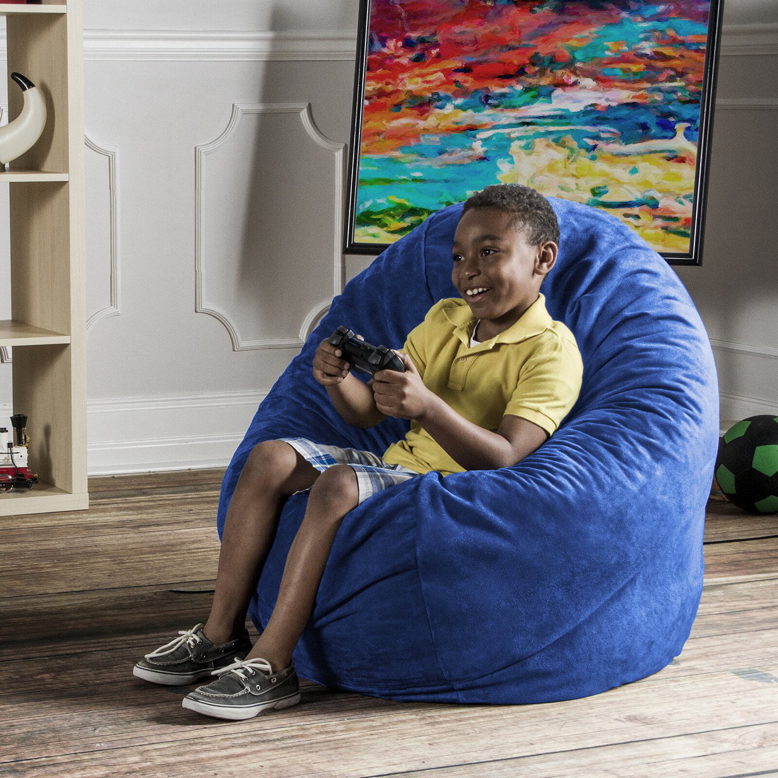 Giant Puff Living Room | Bean Bag Chairs Large | Bean Bag Chair Cover |  Living Room Chair - Sofa Cover/slipcover - Aliexpress