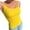 Yellow, variant on SwiftWear Women's Cross-Back Camisole Summer Basic Spaghetti Strap Tank Top Y2K Comfortable Square Neck Sleeveless Cute Cami