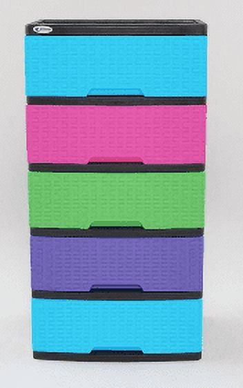 5 Drawer Chest Multicolor