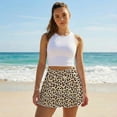 thumbnail image 3 of KUIFORTI Leopard Print Pleated Skirts for Women Lightweight Athletic Inner Shorts 2 Pockets Breathable Fashion Golf Clothes Athletic Outfits for Running Training Sports Golf, 3 of 7