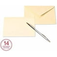 thumbnail image 3 of Single Panel Blank Cards Bulk with Envelopes, Pastel Colors (100-Count), 3 of 11