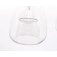 thumbnail image 6 of Kason 3 light Black and Clear glass pendant, 6 of 15