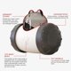 thumbnail image 4 of Pet Tumbler Toy, Dog Leaky Food Toy Interactive Dog Cat Toy Food Dispensing Ball Balance Swing Car, Slow Feeder Treat Ball Toys for Pets Increases IQ, 4 of 4