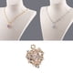thumbnail image 4 of Guardurnaity Colgante de diamantes de imitación, collar de boda de fiesta de Metal, joyería DIY para encontrar artesanías caseras para mujeres y Ropa, zapatos y accesorios Miscelánea Tipo 7, 4 of 6