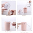 thumbnail image 4 of Portable Mini Mist Humidifier USB Cool Mist Humidifier Quiet Personal Humidifier Diffuser, 4 of 5