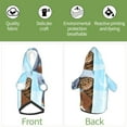 thumbnail image 6 of Honeii Funny Cat Taking a Bath Print Small Dog Hoodies Pet Hooded Sweatshirts Fall Winter Puppy Cat Sweaters Warm Clothes for Small Dogs Outfits Costume-X-Small, 6 of 7