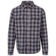 thumbnail image 1 of Trespass - Camisa Portlaw Cuadro para Hombre (Gris, Azul), 1 of 2