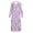 Blueberry Floral Pattern, variant on HELLHERO Warm House Dress for Bedroom Home, Elastane Polyester Blend Button Front Comfy Nightdress, Moon Pumpkin Pattern