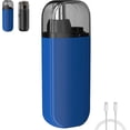 thumbnail image 1 of Recortador de Vello Nasal Portátil Xinyu 2 en 1 Eléctrico USB Resistente al Agua Azul, 1 of 7