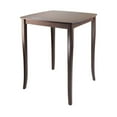 thumbnail image 1 of Winsome Inglewood High Table, Curved Top Walnut finish, 1 of 5