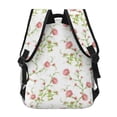 thumbnail image 4 of Balery Roses Flowers Mochila Escolar Impresa, Mochila Ligera para Viajes Casual, Mochila Duradera y Cómoda Multifuncional, Mochila para Laptop-One Size, 4 of 5
