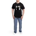 thumbnail image 5 of CafePress - Graduate Receiving Diploma Graduation Pajamas - Men's Dark Loose Fit Cotton Pajama Set, 5 of 7