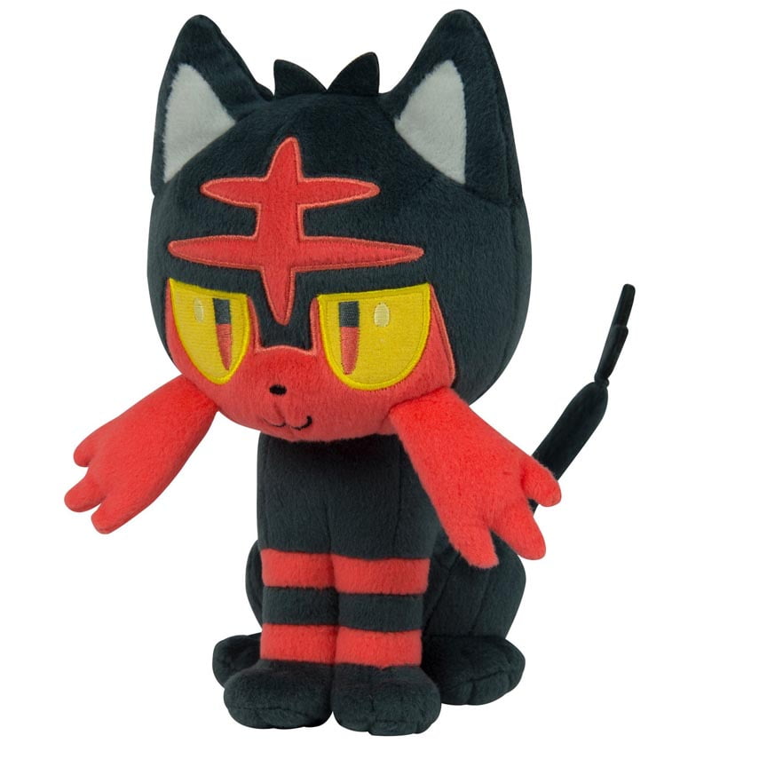 TOMY Pokemon Deluxe Plush - Litten - Walmart.com