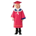 thumbnail image 4 of Girls Boys Kindergarten Graduation Cap and Gown Graduation Celebration Dress Outfit Various Styles Red Cap and Gown with Tassel 5-6 Years, 4 of 4