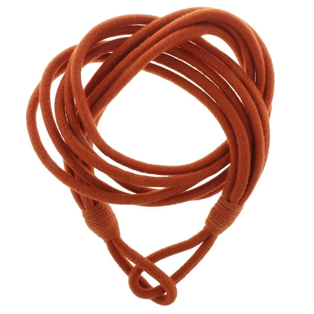 Rope Curtain Tieback Sujetadores de cuerda simples retenidos para cortinas opacas voile naranja naranja Magideal Rope Curtain Tieback