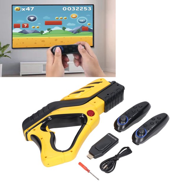 Pistola De Juego De TV, Juguete De Caza Somatosensorial 2,4G, Respuesta Rápida, Compatibilidad De 20-20000Hz Para Entretenimiento Diario