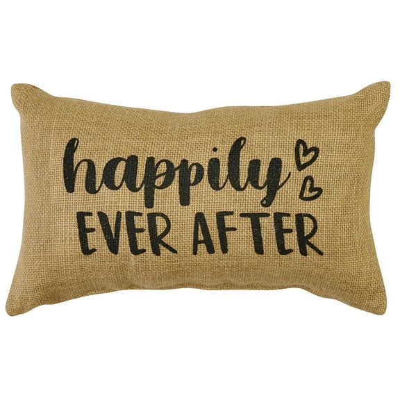 Happily Ever After Sentiment Pillow - 7x12 - Park Designs