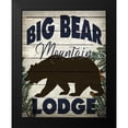 thumbnail image 2 of Bailey, Ann 20x24 Black Modern Framed Museum Art Print Titled - Big Bear Lodge, 2 of 5