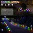 thumbnail image 3 of Solar String Lights for Outside，Outdoor String Light 20 LED 16.4ft 8 Lighting Modes Waterproof for Garden, Courtyard,Balcony, Terrace.（Warm White）, 3 of 6