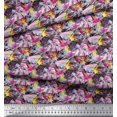 thumbnail image 3 of Soimoi polyester Crepe Fabric Animal Skin Abstract Print Fabric by Yard 42 Inch Wide, 3 of 3