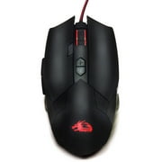 ROCKSOUL Chameleon Wired USB Gaming Mouse for Windows/PC, Black