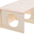 thumbnail image 4 of Casa de hámster con varias cámaras: refugio de madera - laberinto desmontable para erizos - nido de refugio para sala de montaje DIY para animales pequeños, ratones, ratas y mascotas., 4 of 8