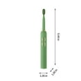 thumbnail image 3 of Yhmxh Utensilios de cocina Cepillo de dientes inalámbrico con carga USB, 4 cabezales, 5 modos de limpieza, 3 niveles de intensidad, IPX8 resistente al agua, apto para adultos. Muebles para cocina, 3 of 6