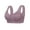 Purple, variant on TAIAOJING Women's Lace Front Button Shaping Cup Adjustable Shoulder Strap Large Size Underwire Bra Bralette Bras