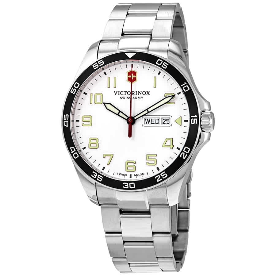 Victorinox Victorinox Fieldforce Quartz White Dial Men's Watch 241850