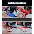 thumbnail image 5 of Car Convex Mirror Wide Angle Blind Spot Mirror 360° Adjustable Rear View Mirror, 5 of 5