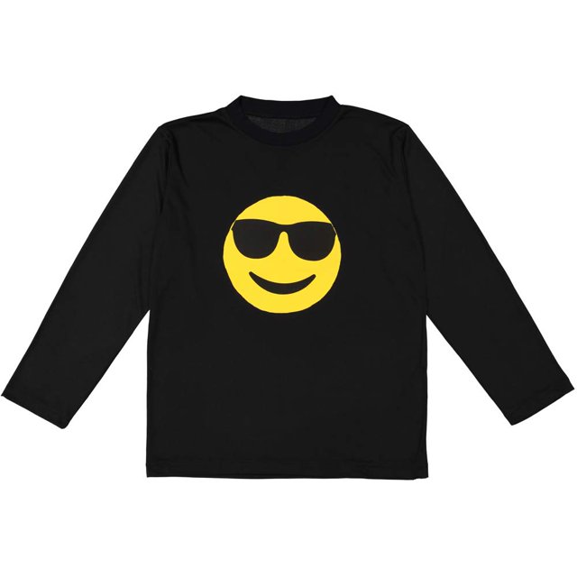 Camiseta Dress Up America Sunglass para niños, color negro, talla M