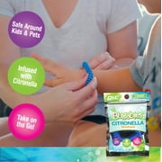 Pic Bugables Citronella Coils Reusable Wristband, One Size Fits All, 1 Pack, Mosquito/Gnats