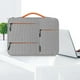 thumbnail image 3 of Injueey Bolsa para portátil de 13/14/15 pulgadas, funda para ordenador portátil, impermeable, bolsa de transporte para portátil, funda Cuadernos de escritura y cuadernos de bocetos gris 14 pulgadas, 3 of 6