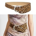 thumbnail image 2 of Waist Belt Leopards Print Chain for Cowgirl Stylish Studded Belt Retro Hot Buckle Waist Chain Belt, 2 of 9