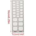 thumbnail image 3 of MesaSe Gel Nail Toe Strips Semi Cured Full Cover Gel Nail Sticker Manicure Decals, 3 of 21