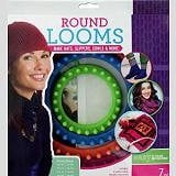 Leisure Arts Multicolor Round Looms Circle Set With Hook, 7 Pcs, Knitting Kits