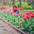 thumbnail image 1 of OULII 4pcs Colorful Lawn Windmills Garden Windmill Adornment Festive Atmosphere, 1 of 8