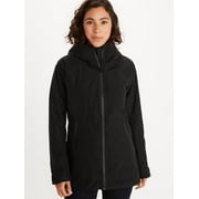 Marmot Women's Solaris Hooded Gore Tex Jacket Black Size X-Small