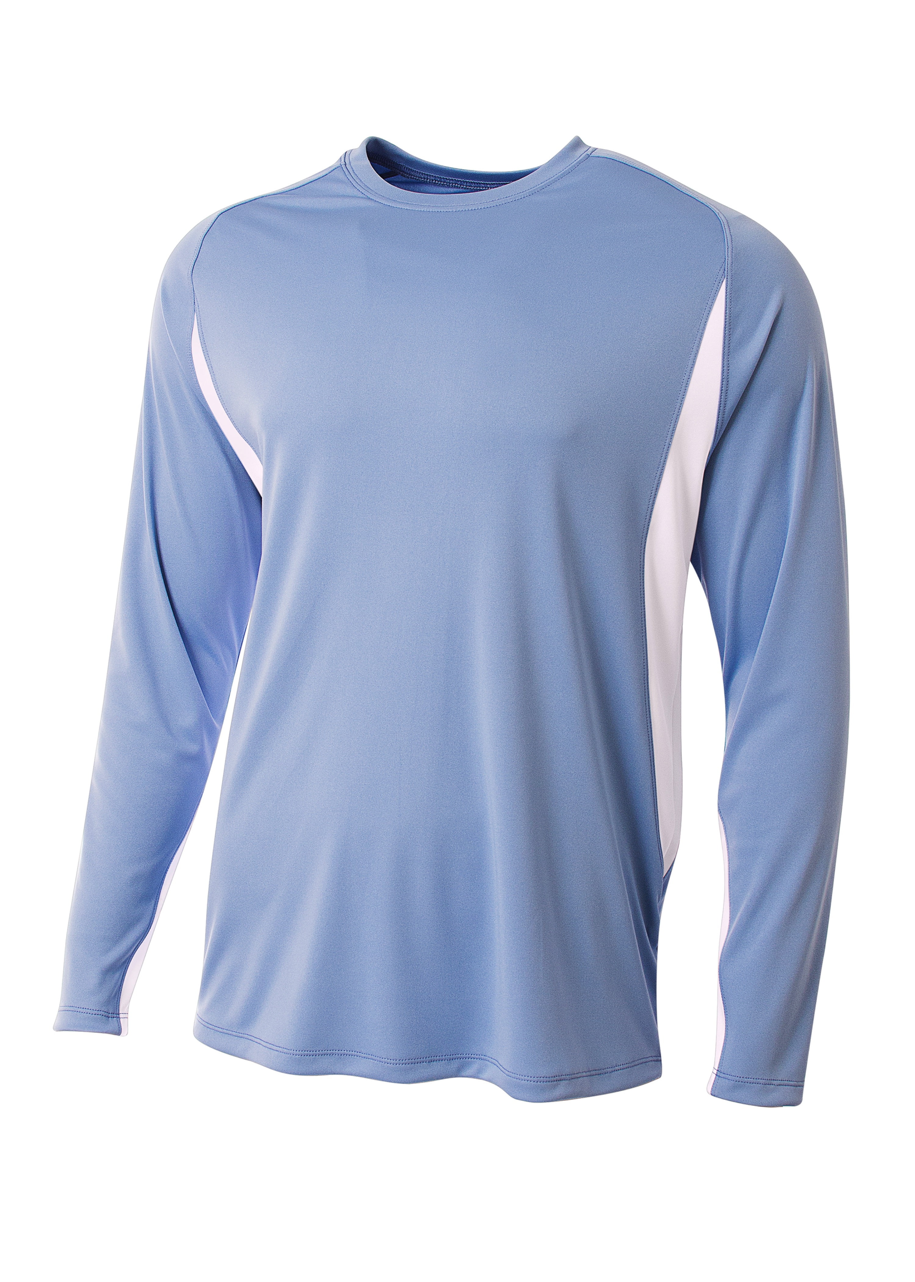 Long-Sleeved Color-Block Tee