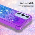 thumbnail image 4 of Case for Samsung Galaxy A15 5G Case Glitter Liquid Cute Clear Shockproof Back Cover,Soft TPU Phone Case for Samsung Galaxy A15 5G Gradient Purple, 4 of 8