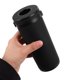 thumbnail image 3 of unbranded Porta Pañuelos Redondo Para Auto De Cuero Negro Con Elegante Y Almacenamiento, 3 of 8