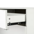 thumbnail image 5 of Triple Tree 3 Drawer Wood Dresser with Cut-Out Handles, White, 5 of 9