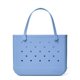 thumbnail image 1 of Bolsa Bogg, original, grande, Carolina on My Mind, 19 pulgadas de largo x 9 pulgadas de ancho x 14 pulgadas de alto, playa, piscina, barco, deportes, EVA multiusos, ligera, lavable y duradera, 1 of 6