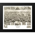 thumbnail image 2 of Fowler 14x12 Black Modern Framed Museum Art Print Titled - Oxford Pennsylvania - Fowler 1907, 2 of 5