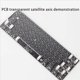 thumbnail image 5 of 5X Teclado Mecánico Cherry Mx Switch Estabilizador de Cereza Montado en Pcb Estuche Transparente Transparente 6.25U Modificador Estabilizador de Teclas, 5 of 8