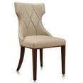 thumbnail image 2 of Ceets Reine Leatherette Dining Chairs (Set of 2) Saddle, 2 of 5